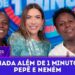 Nada Além de 1 Minuto – Celebridades: Pepê e Neném | Programa Silvio Santos (08/02/26)