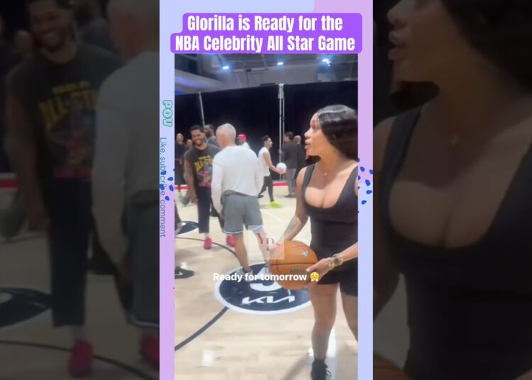 Glorilla is Ready for the NBA Celebrity All Star Game
