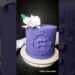Bolo elegante Realeza! cake evolucion! bolo roxo. #cake #bolo #cakedecorating #bolopersonalizado