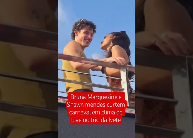 Bruna marquezine e Shawn Mendes juntinhos #fofoca #fofocas #carnaval2026 #brunamarquezine