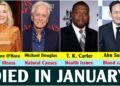 Famous Celebrities Who Died In January 2026