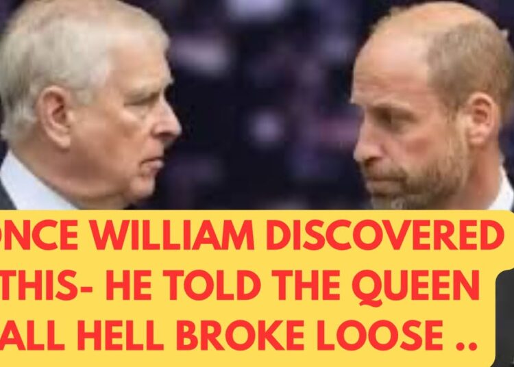 BUSTED BY WILLIAM – THE EXACT MOMENT HE KNEW #royal #news #epsteinfiles