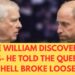 BUSTED BY WILLIAM – THE EXACT MOMENT HE KNEW #royal #news #epsteinfiles