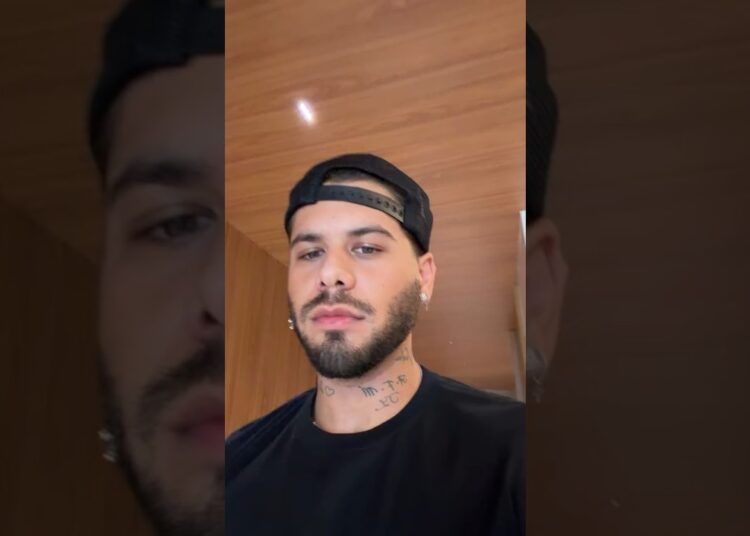 Zé Felipe surge tomando soro e preocupa fãs #zefelipe #zefelipecantor #fofoca #fofocas #shots