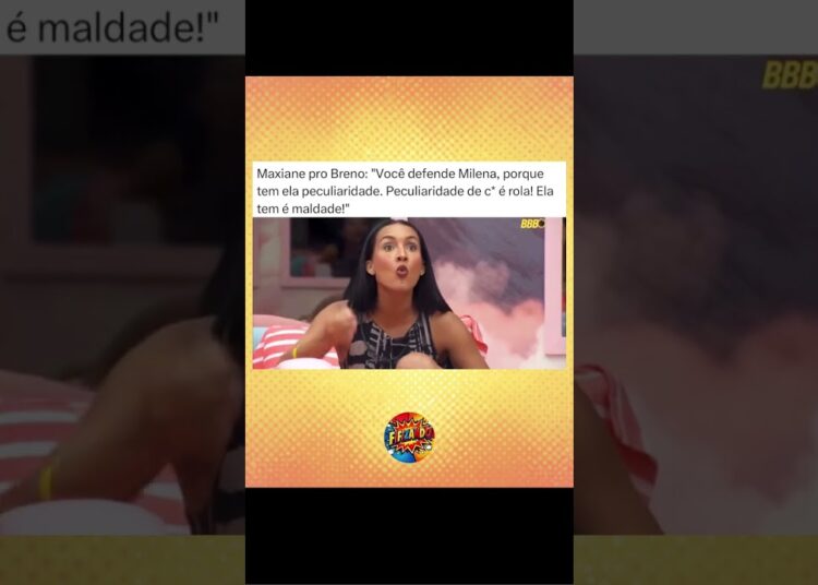 Maxiane, mãe atípica, fala sobre o comportamento de Milena no #bbb #fofocas #fofoca