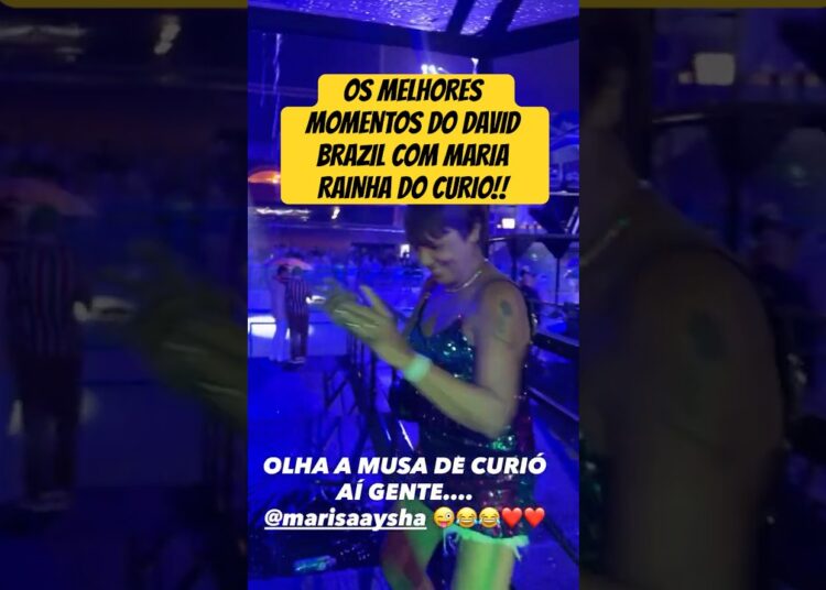 OS MELHORES MOMENTOS DO DAVID BRAZIL COM MARIA RAINHA DO CORIO!!