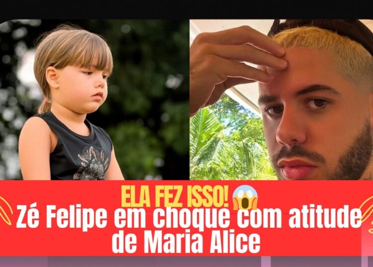 Zé Felipe em choque com atitude de Maria Alice e Poliana entra em cena para resolver tudo