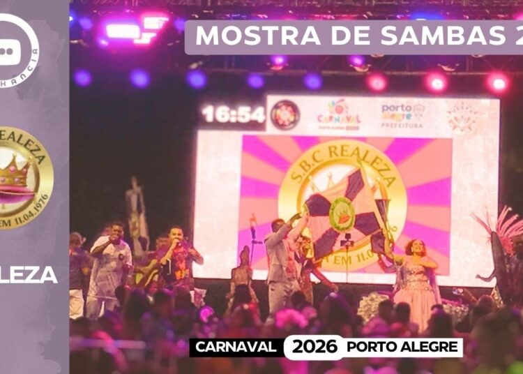 Realeza – Mostra de Sambas Enredos 2026 — Carnaval de Porto Alegre
