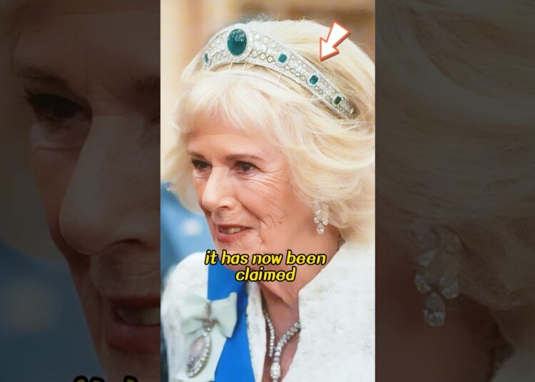 Camilla stole Eugenie’s crown #celebrity #youtubeshorts #shorts #shortsvideo #royal
