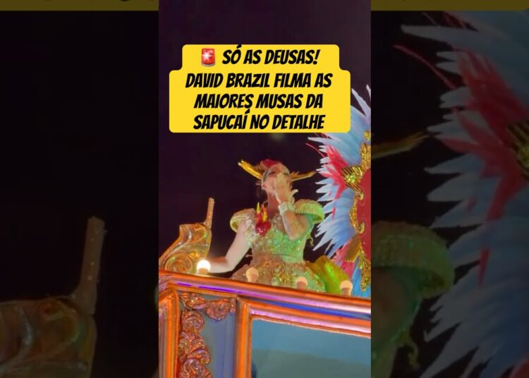 SÓ AS DEUSAS! DAVID BRAZIL FILMA AS MAIORES MUSAS DA SAPUCAÍ NO DETALHE