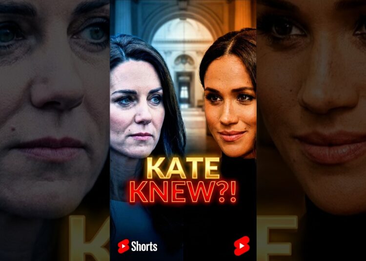 Did Kate Middleton Foresee Meghan Markle’s Exit?! #shorts #royalfamily