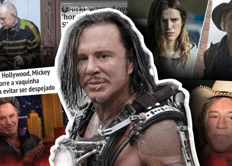 O que está ACONTECENDO com MICKEY ROURKE?