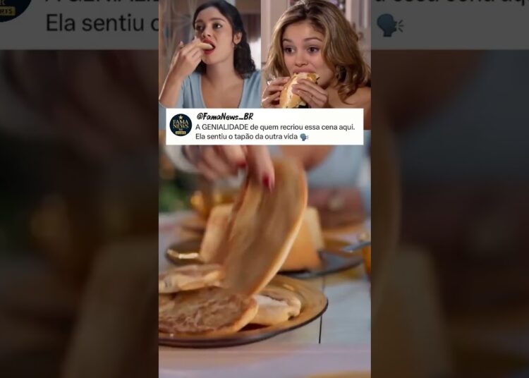 Transformaram essa cena icônica em um comercial #shortsbrasil #famanews_br #novela #celebridades