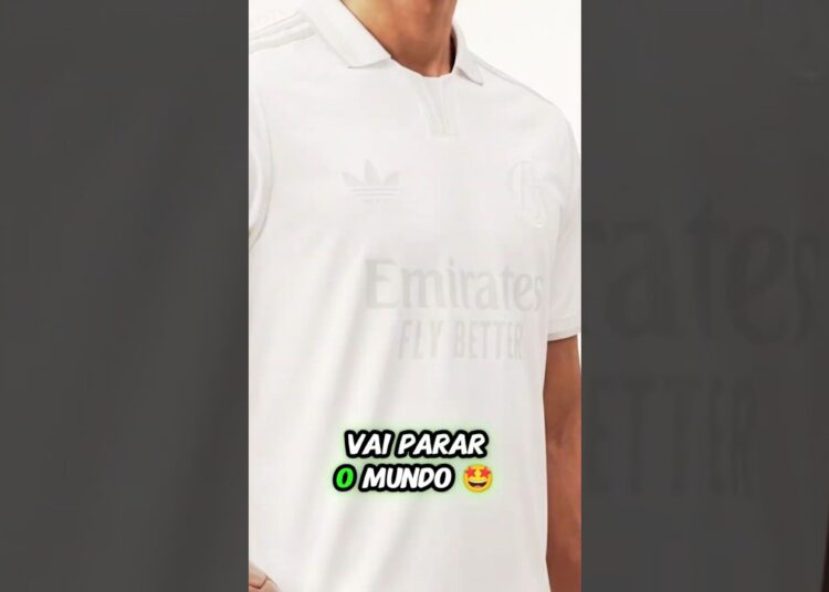REALEZA PURA! 👑 O vazamento histórico de 125 anos do Real Madrid! #RealMadrid #Adidas #CamisasDeTime