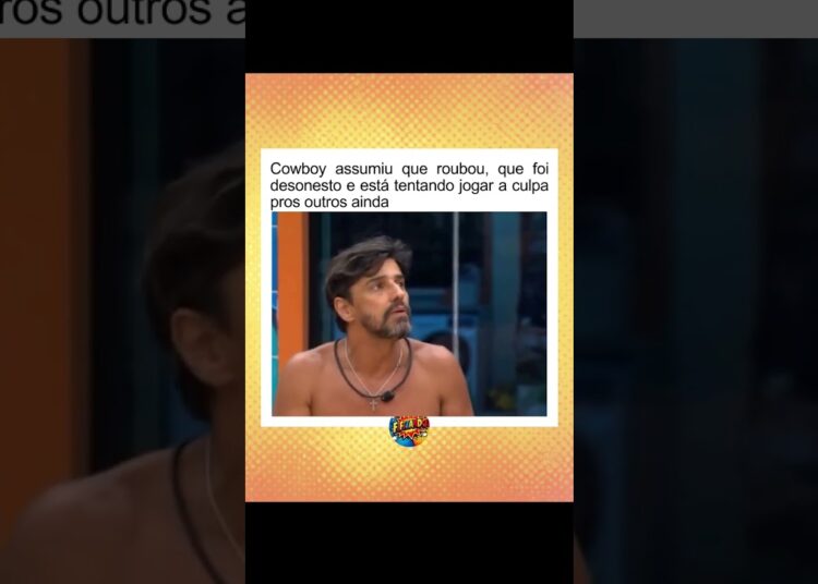 Cowboy acabou confessando que roubou na prova do #bbb #fofocas #fofoca
