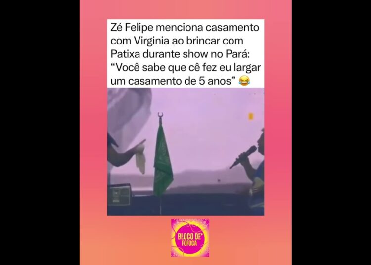 descobrimos o motivo do término do #zefelipe e #virginia 🤣. #fofocas #fofoca #patixa