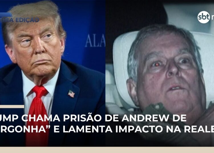 Trump chama prisão de Andrew de “vergonha” e lamenta impacto na realeza | #NewsPrimeiraEdição