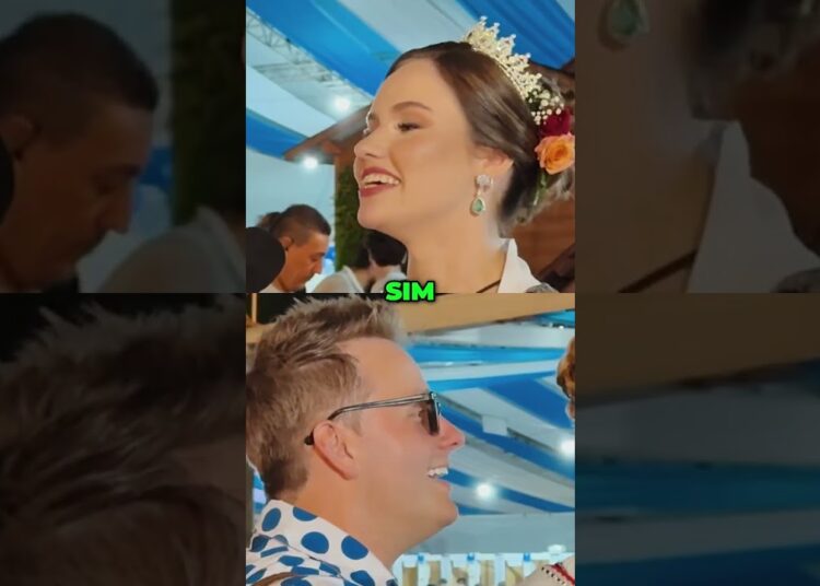 Realeza da Festa Pomerana: Tradição, Coragem e Coroas! #shorts