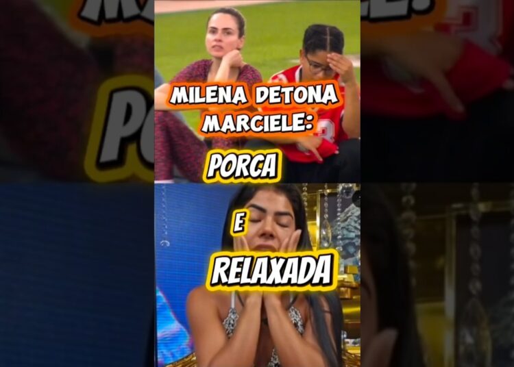 MILENA SURTA COM TERCEIRA LIDERANÇA DE JONAS E DETONA MARCIELE “PORCA E RELAXADA”