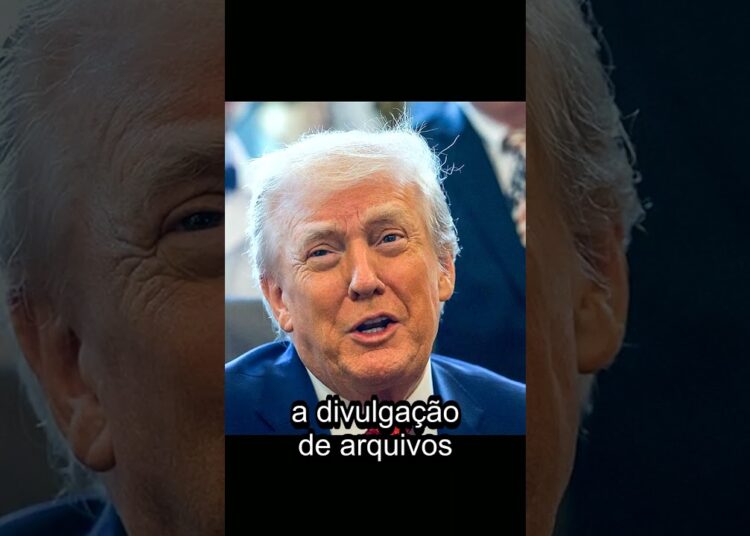 Política – Caso Epstein Abala Realeza! |  Trump Revela Arquivos Alienígenas! #Shorts