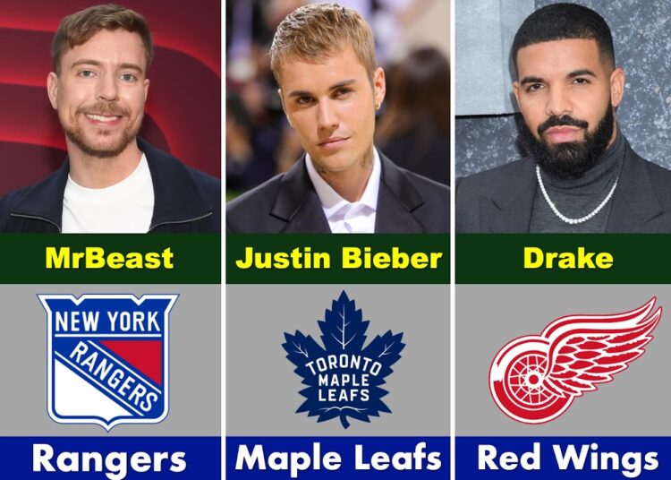 Famous Celebrities And Their Favorite NHL Teams 2026