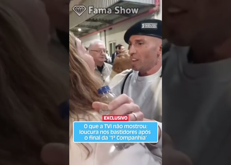 O que a TVI não mostrou: loucura nos bastidores após o final da ‘1ª Companhia’ | Fama Show