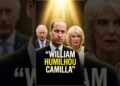 Camilla tentou controlar a realeza através da coroação, mas William a deteve a tempo #royal