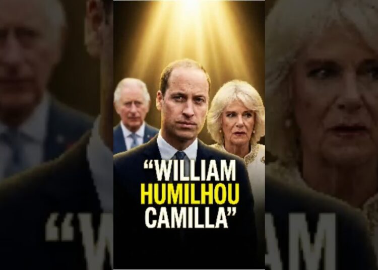 Camilla tentou controlar a realeza através da coroação, mas William a deteve a tempo #royal