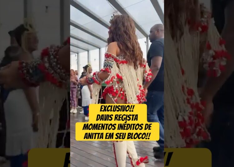 QUE LOUCURA! DAVID BRAZIL CAUSA NO TRIO DA ANITTA E REGISTRA MOMENTOS EXCLUSIVOS