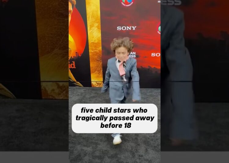 Top 5 Child Stars Who Tragically Passed Away Before 18 💀. #actor #singer #music #hollywood