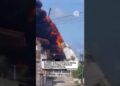 Incêndio atinge imagem de Nossa Senhora de Fátima em construção na Zona Norte de Natal