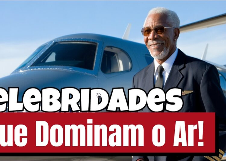 5 Celebridades Que Dominam o Ar! No Mundo Curioso da Aviação (Você Sabia?)