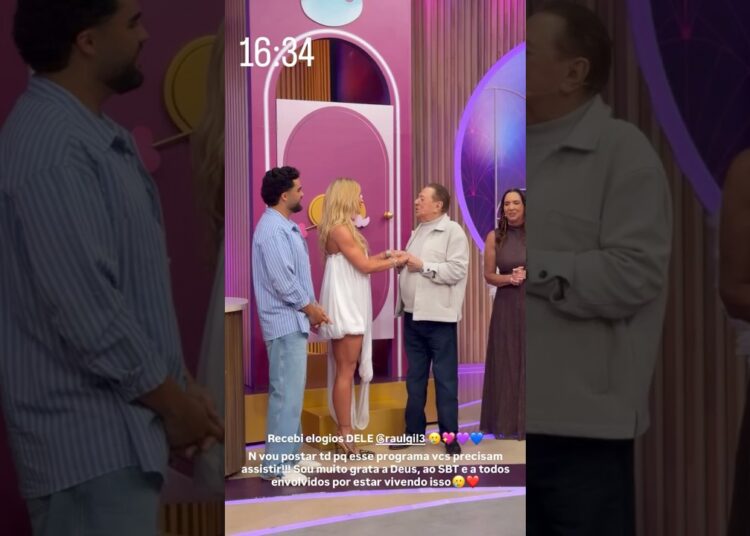 RAUL GIL FAZ HOMENAGEM VIRGÍNIA #virginiafonseca #shotstory #fofoca #fofocas