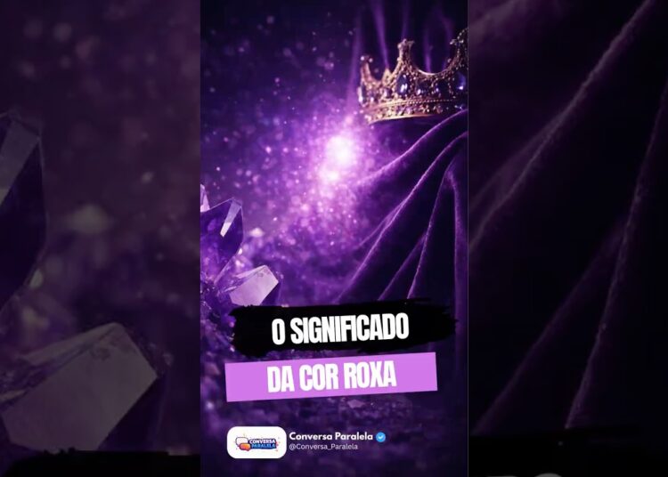 O significado da cor roxa: Da Realeza à Magia. #roxo #conversaparalela #quaresma #significado