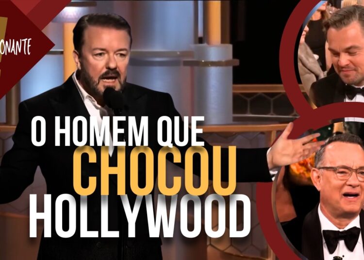 Ricky Gervais DETONOU a hipocrisia de HOLLYWOOD na cara deles e AO VIVO!