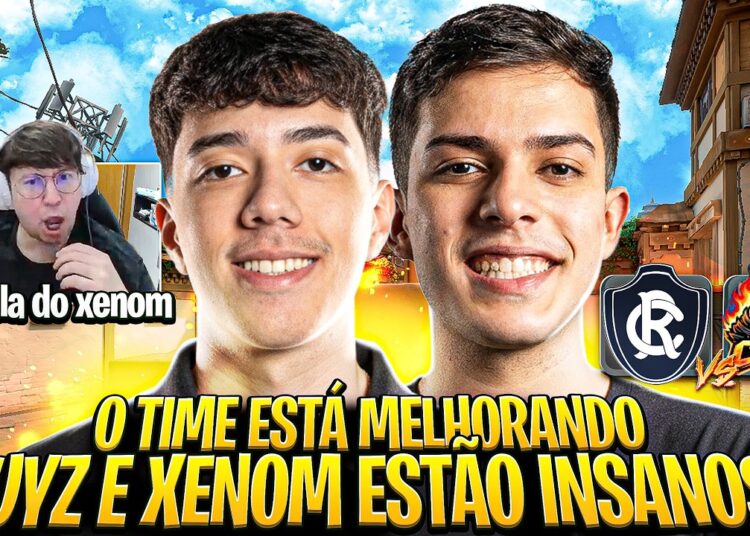 TUYZ E XENOM ESTÃO CRIANDO O TIME MAIS FORTE do BR!? O 5 JOGO DELES FOI INSANO! REMO x EC