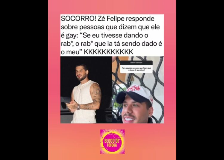 O #zefelipe  respondendo sobre ele ser gay KKKKKKKKKK. #fofocas #fofoca
