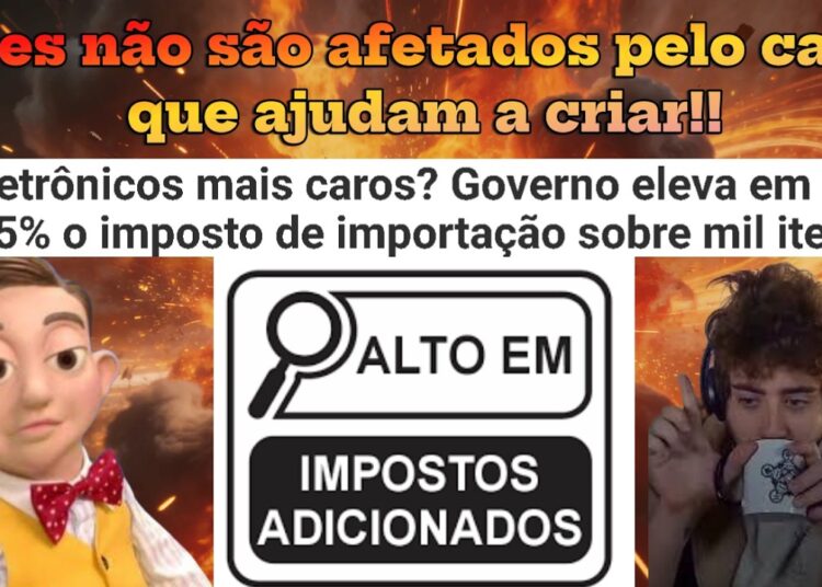 A ”realeza” dos influencers não vai sofrer com esse imposto, mas VOCÊ vai (Fazueli)