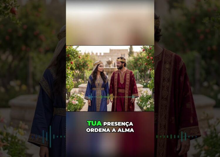 Realeza no Jardim: Encontro Místico de Olhares e Almas #shorts