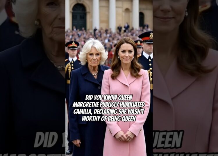 Did You Know Queen Margrethe Publicly Humiliated Camilla #royal #catherine #camilla #charles #anne