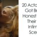 20 atores que foram brutalmente honestos sobre suas cenas íntimas anteriores
