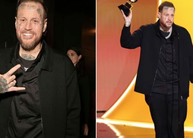A perda de peso de 300 libras de Jelly Roll em fotos após a vitória no Grammy – Celebrity News – Entretenimento