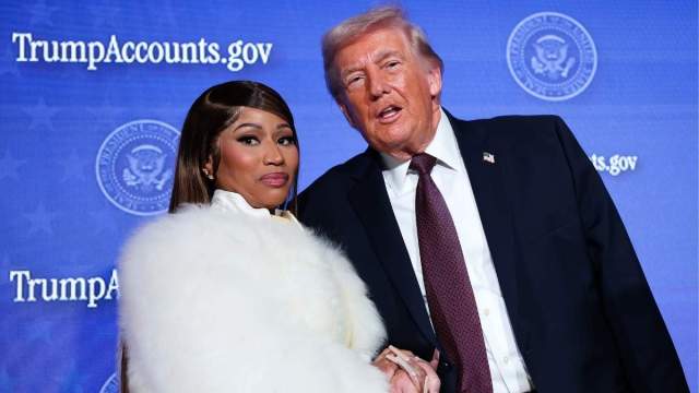 A pergunta de Donald Trump sobre as unhas de Nicki Minaj ficou sem resposta