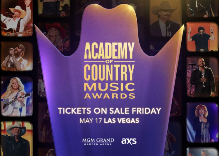 ANUNCIADO BILHETE À VENDA PARA O 61º PRÊMIO DA ACADEMIA DE MÚSICA COUNTRY E EVENTOS AO REDOR