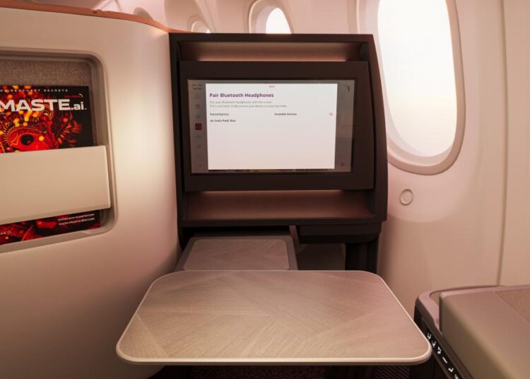 Air India atualiza cabines Dreamliner e entretenimento a bordo