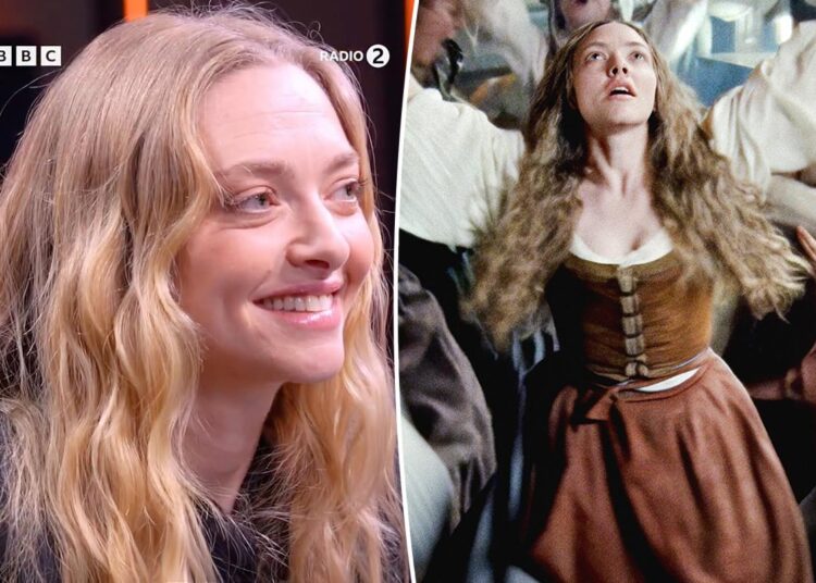 Amanda Seyfried usou uma 'nádega protética' no novo filme 'Testament of Ann Lee'