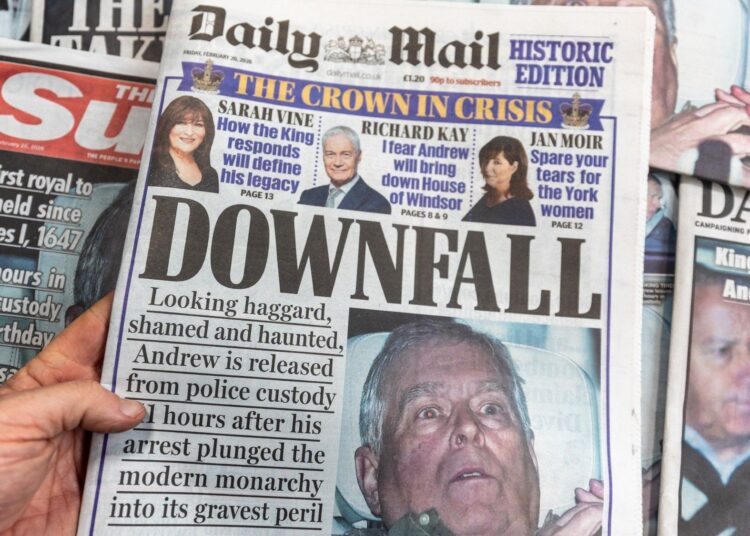 Andrew Mountbatten-Windsor: 'autor de seus próprios infortúnios'