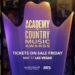 Anunciada a venda de ingressos para o 61º prêmio da Academia de Música Country e eventos relacionados