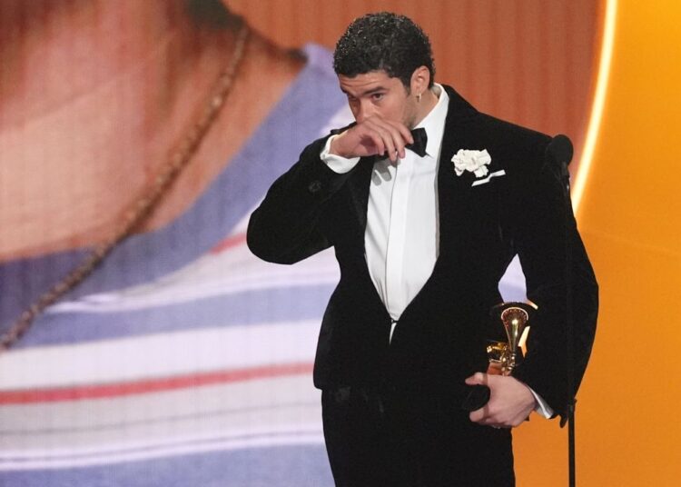 Bad Bunny vence álbum do ano no Grammy Awards de 2026