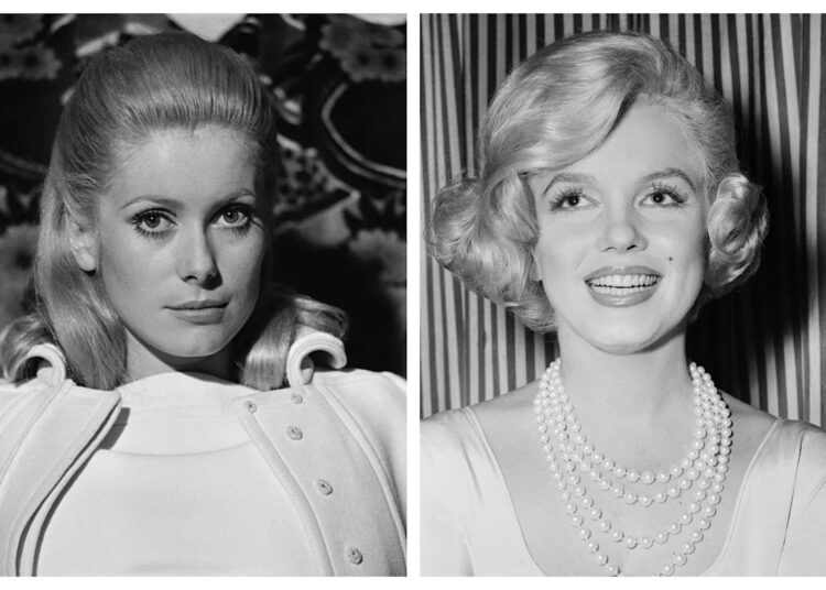 Catherine Deneuve coautora de 'Milyn Chérie', programada para o 100º aniversário de Marilyn Monroe (EXCLUSIVO)